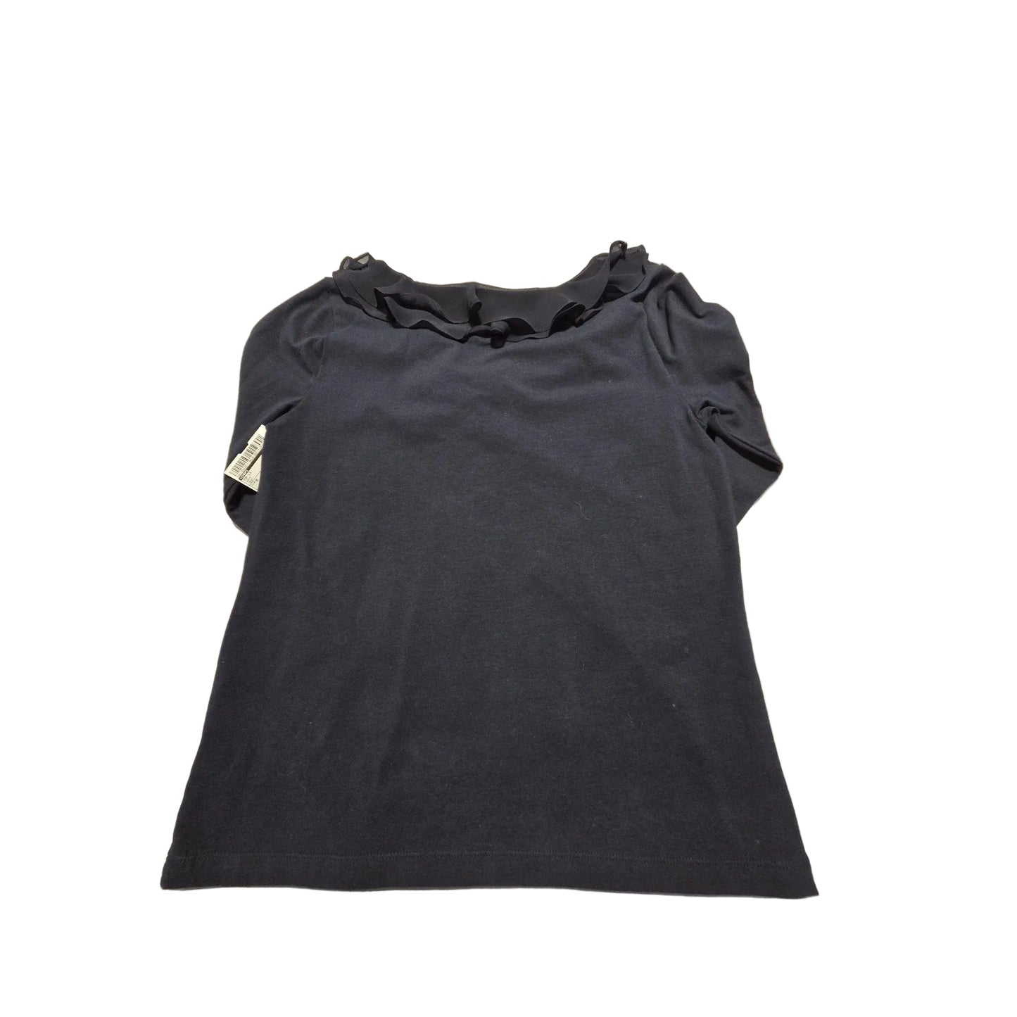 Top Long Sleeve By Chaps In Navy, Size: M