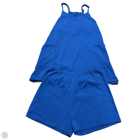 Skort 2pc Set By Cmc In Blue, Size: L