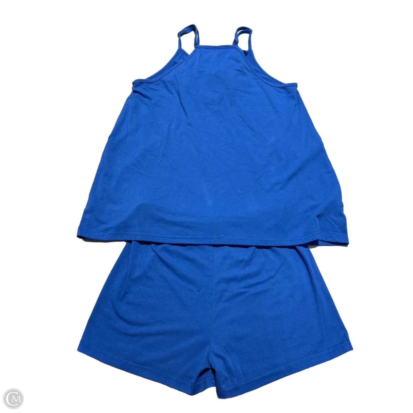 Skort 2pc Set By Cmc In Blue, Size: L