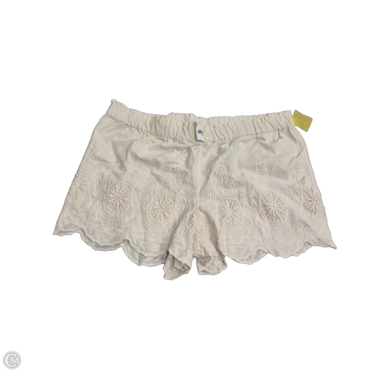 Shorts By Loft In Cream, Size: L