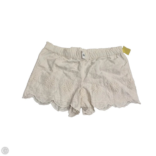 Shorts By Loft In Cream, Size: L