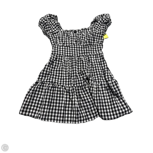 Dress Casual Short By Zaful In Black & White, Size: S