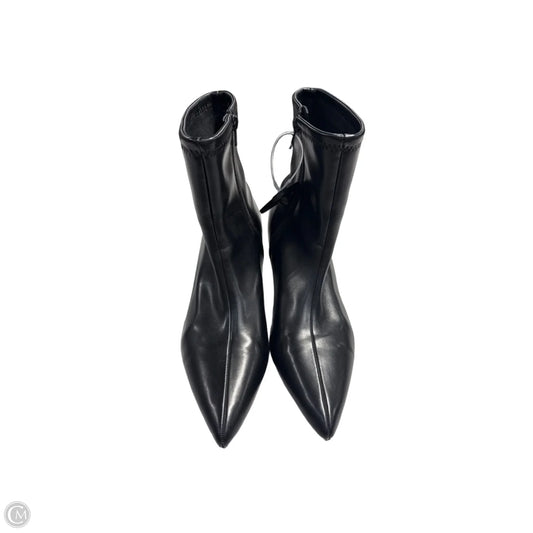 Boots Ankle Heels By Cmc In Black, Size: 9.5