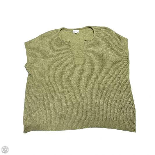 Top Sleeveless By Cma In Green, Size: 2x