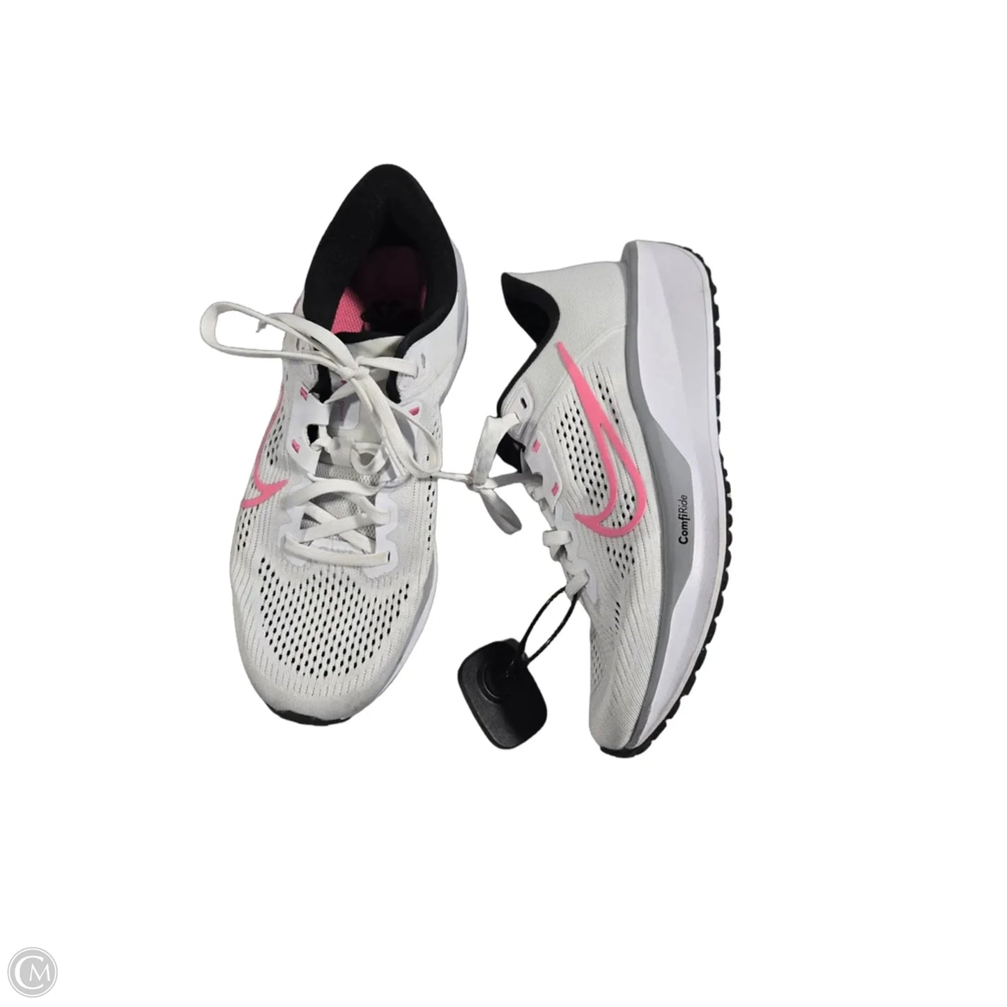 Shoes Athletic By Nike In White, Size: 8