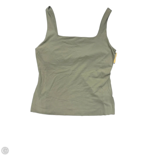 Athletic Tank Top By Nike In Green, Size: L
