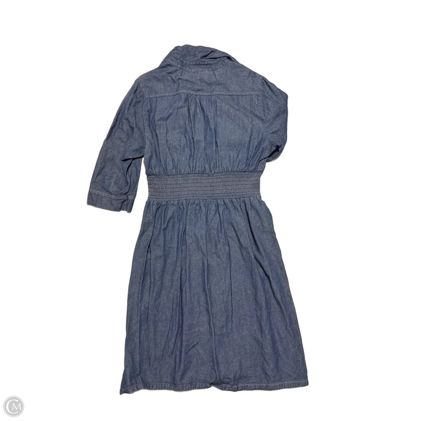 Dress Casual Maxi By Cmb In Blue Denim, Size: Xl