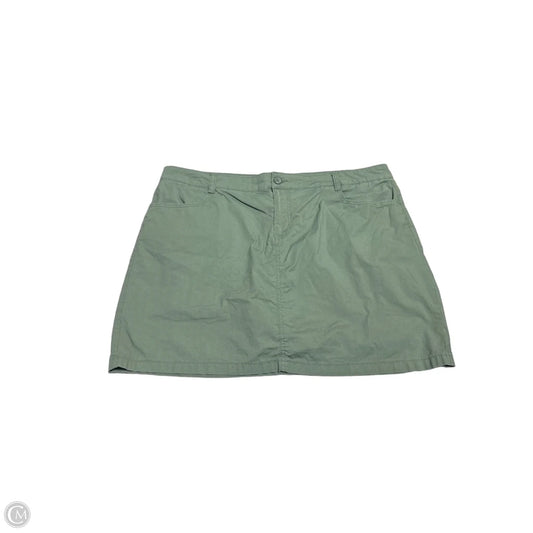 Skirt Mini & Short By St Johns Bay In Green, Size: 18