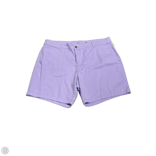 Shorts By St Johns Bay In Purple, Size: 18