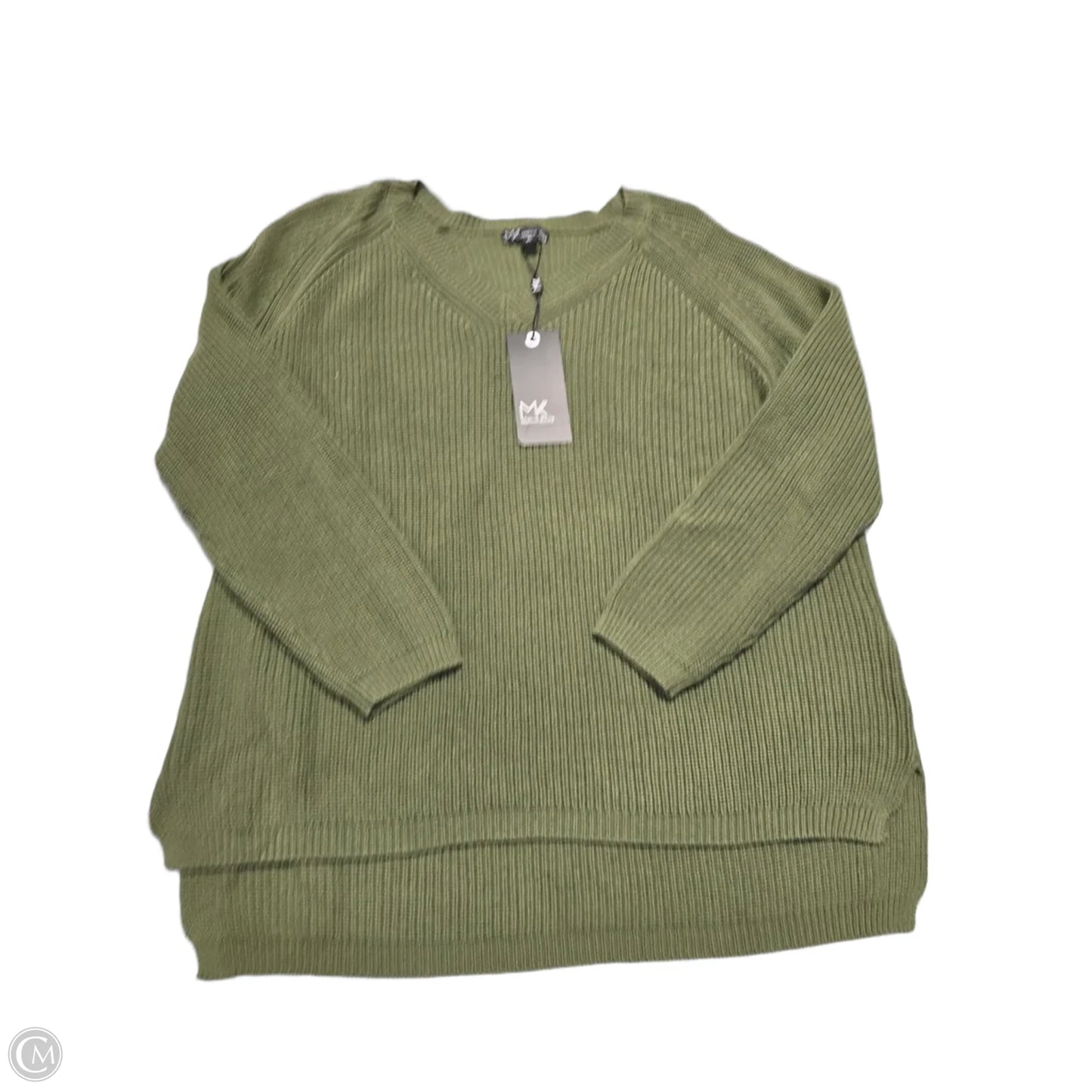 Sweater By Cmb In Green, Size: Xl