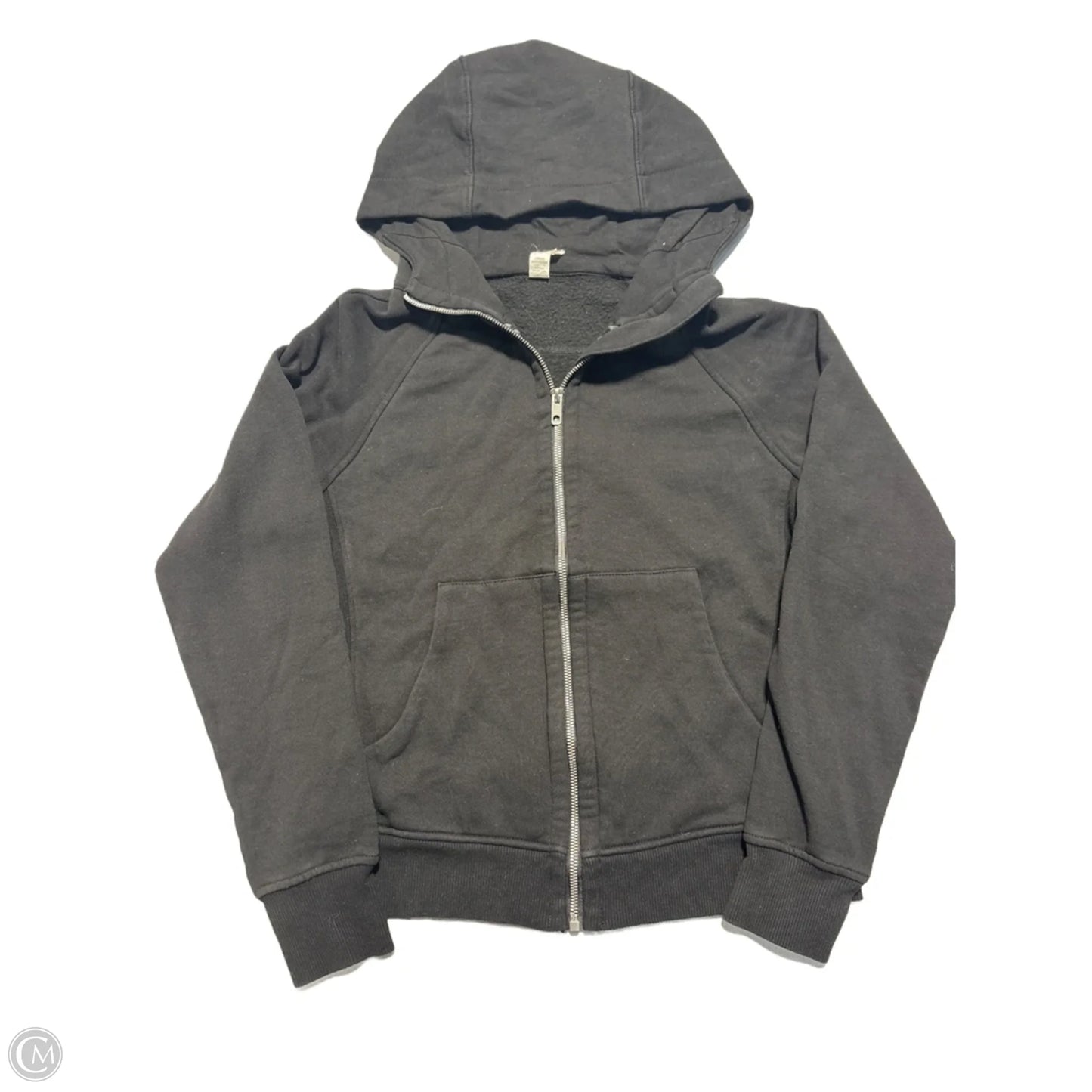 Sweatshirt Hoodie By Zyia In Black, Size: S