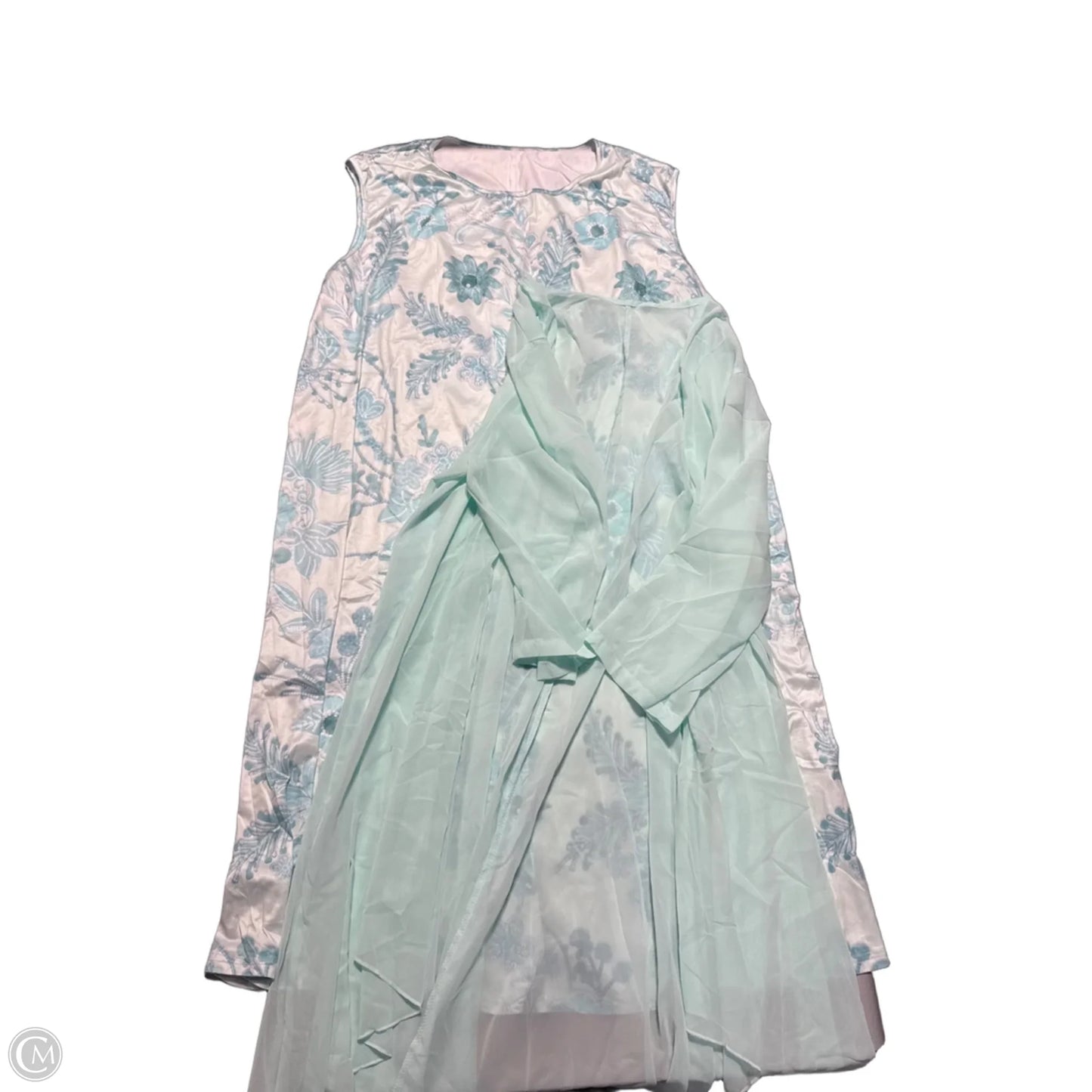 Dress Set 2pc By Cmb In Teal, Size: 4x