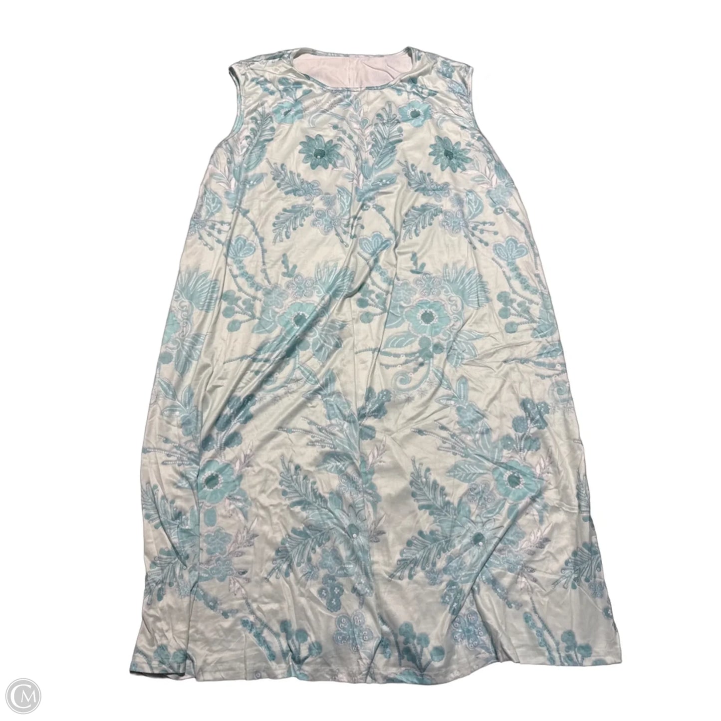 Dress Set 2pc By Cmb In Teal, Size: 4x