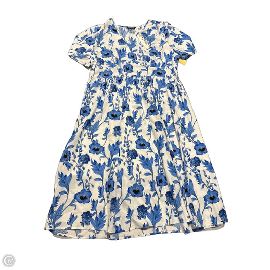 Dress Casual Maxi By Bloomchic In Blue, Size: 2x