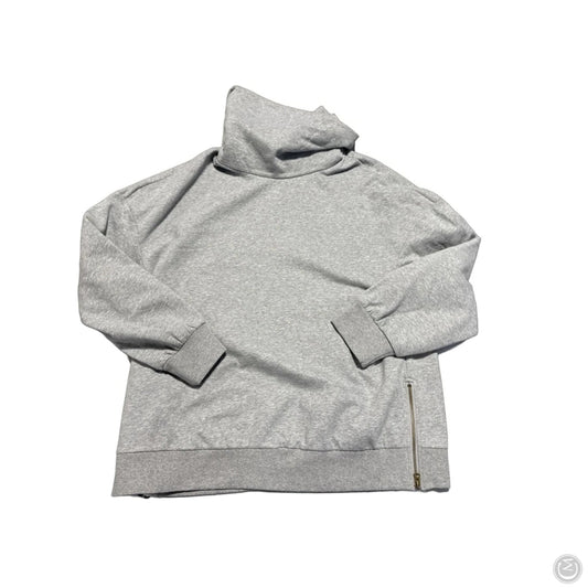 Top Long Sleeve By Cmb In Grey, Size: Xxl