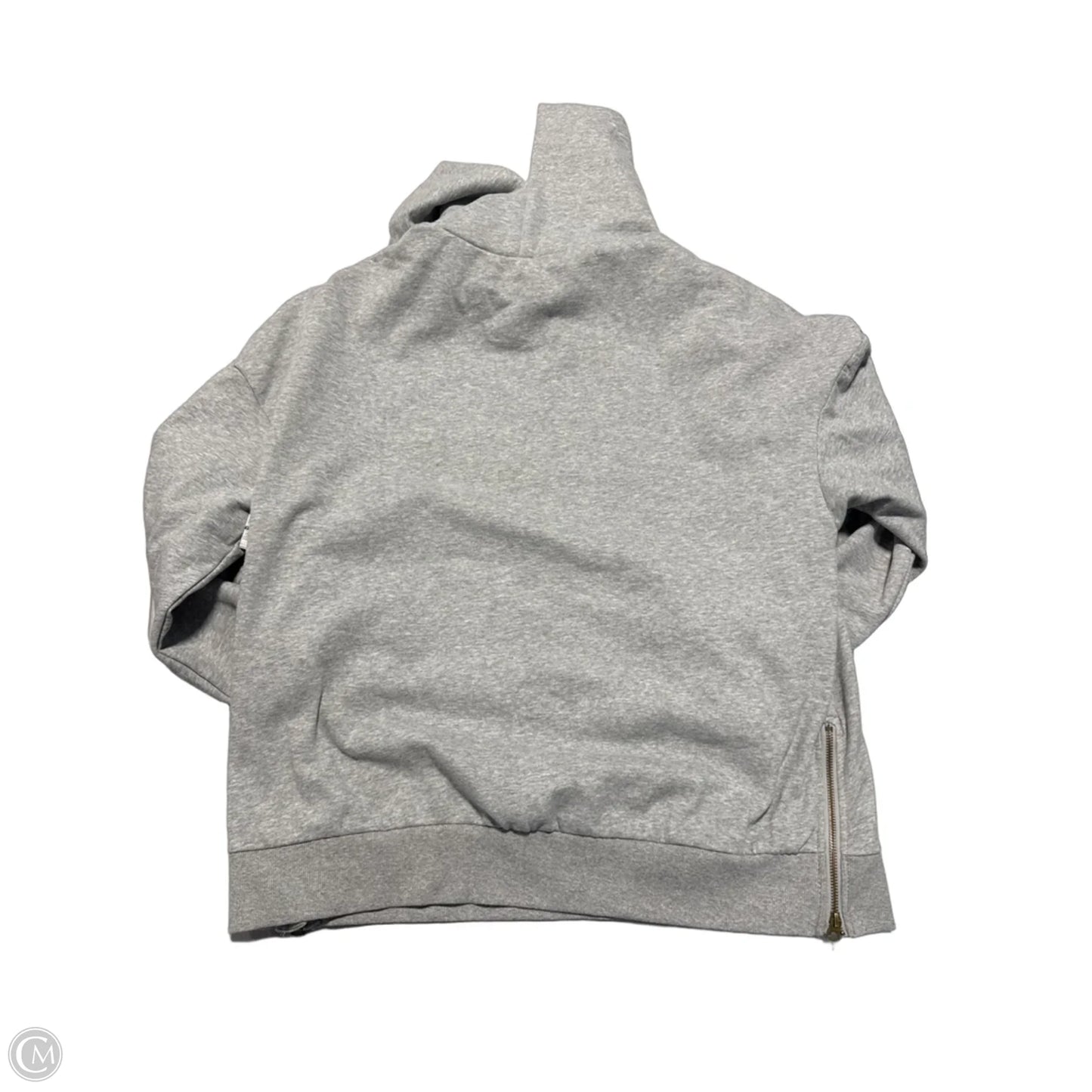 Top Long Sleeve By Cmb In Grey, Size: Xxl
