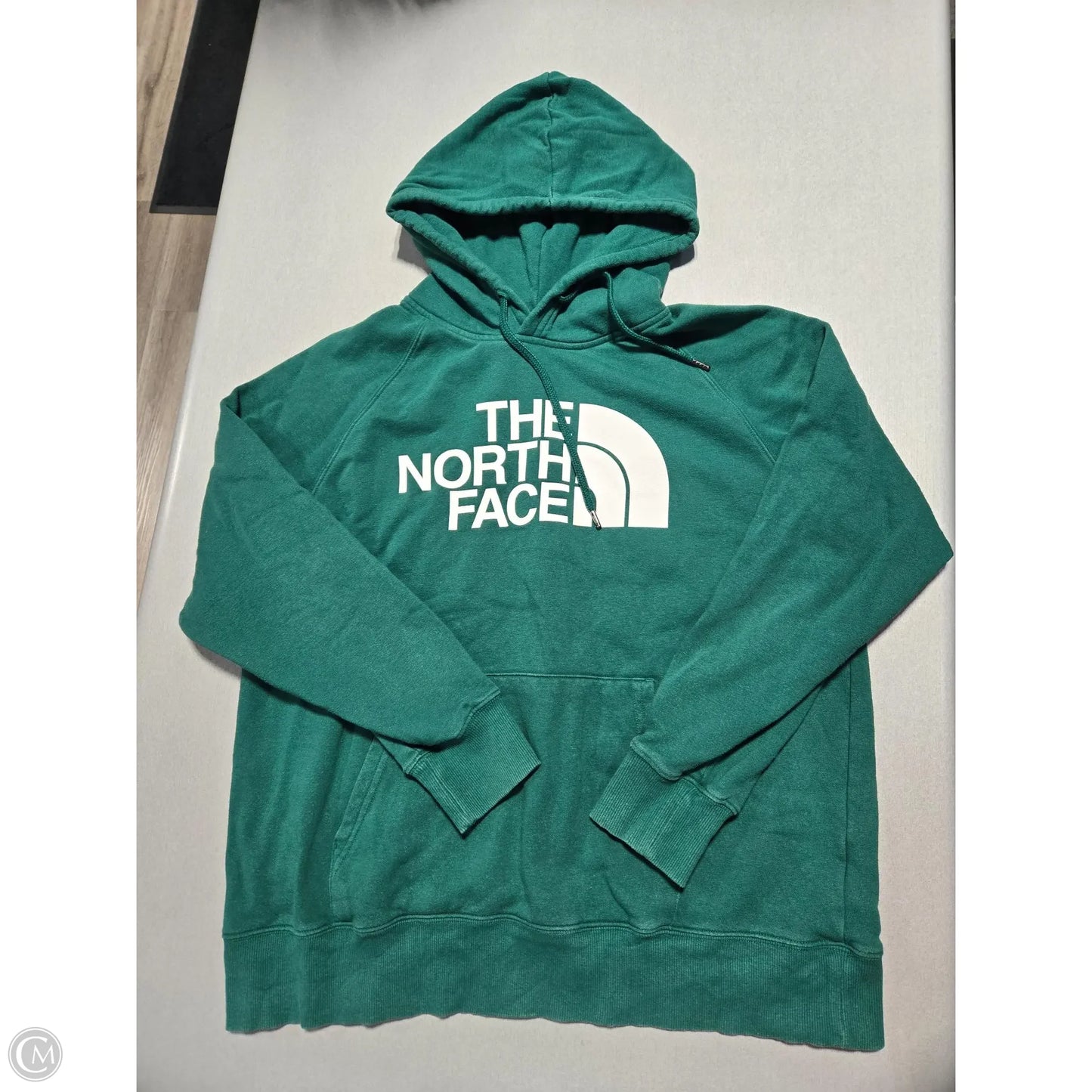 Sweatshirt Hoodie By The North Face In Green, Size: L