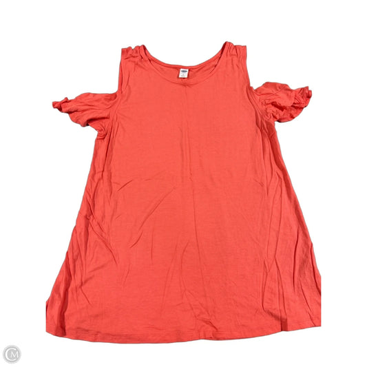 Top Short Sleeve By Old Navy In Pink, Size: L