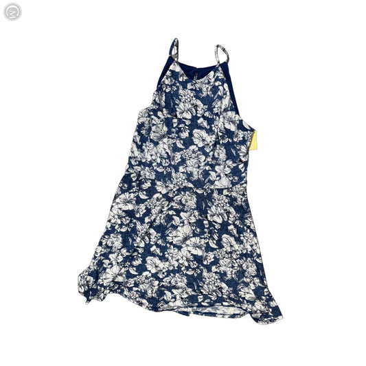 Dress Casual Midi By Fortune & Ivy In Blue, Size: L
