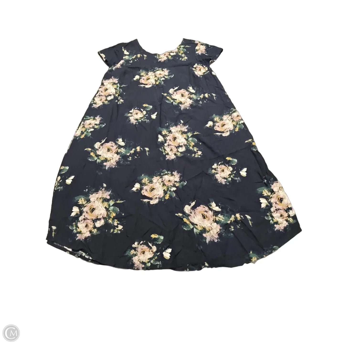 Dress Casual Midi By J. Jill In Black, Size: L