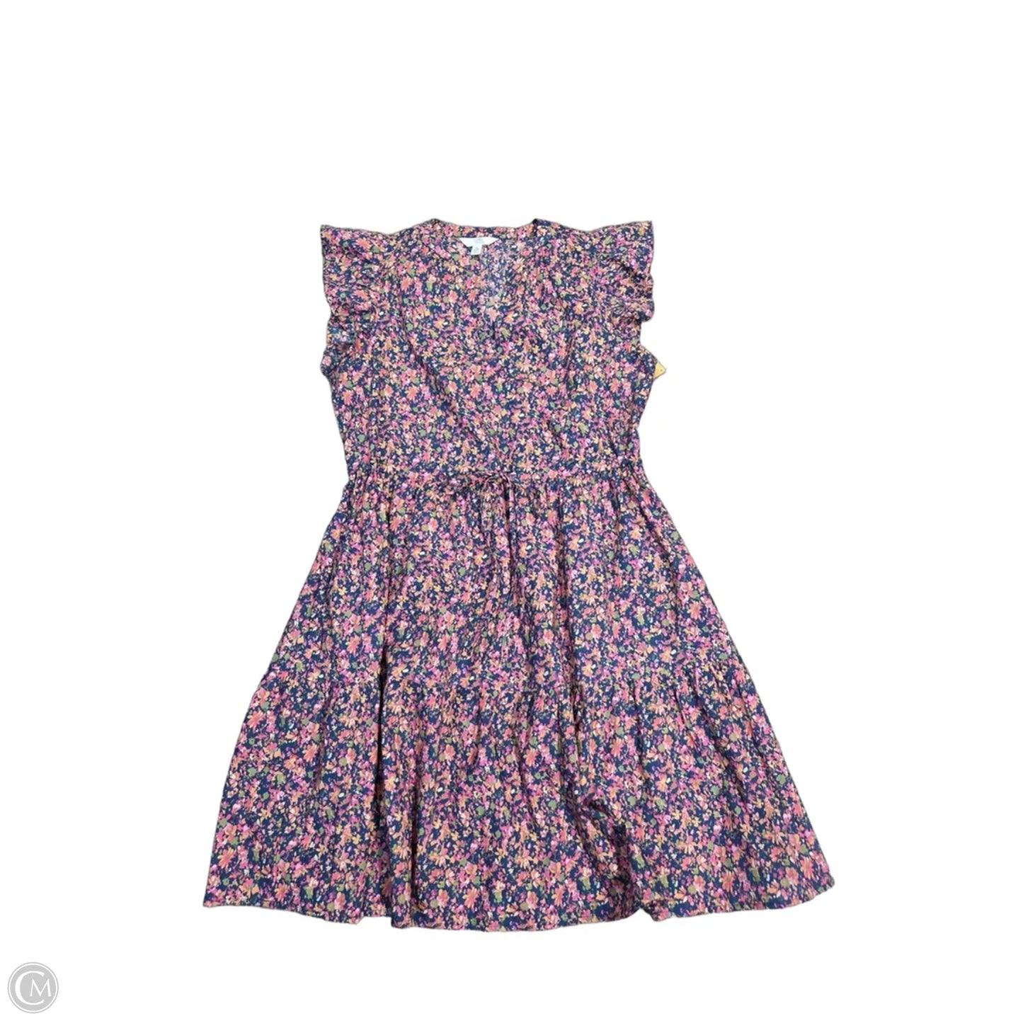 Dress Casual Short By Time And Tru In Floral Print, Size: S