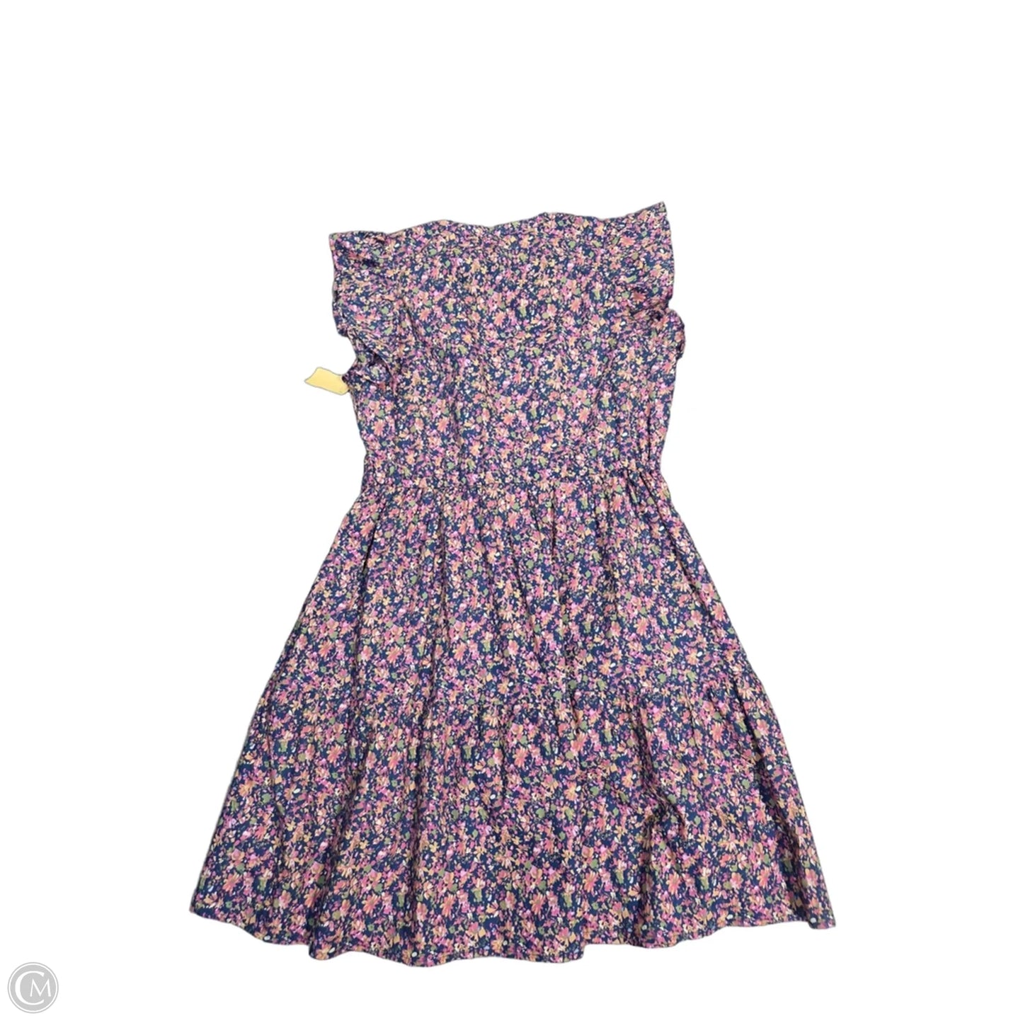 Dress Casual Short By Time And Tru In Floral Print, Size: S