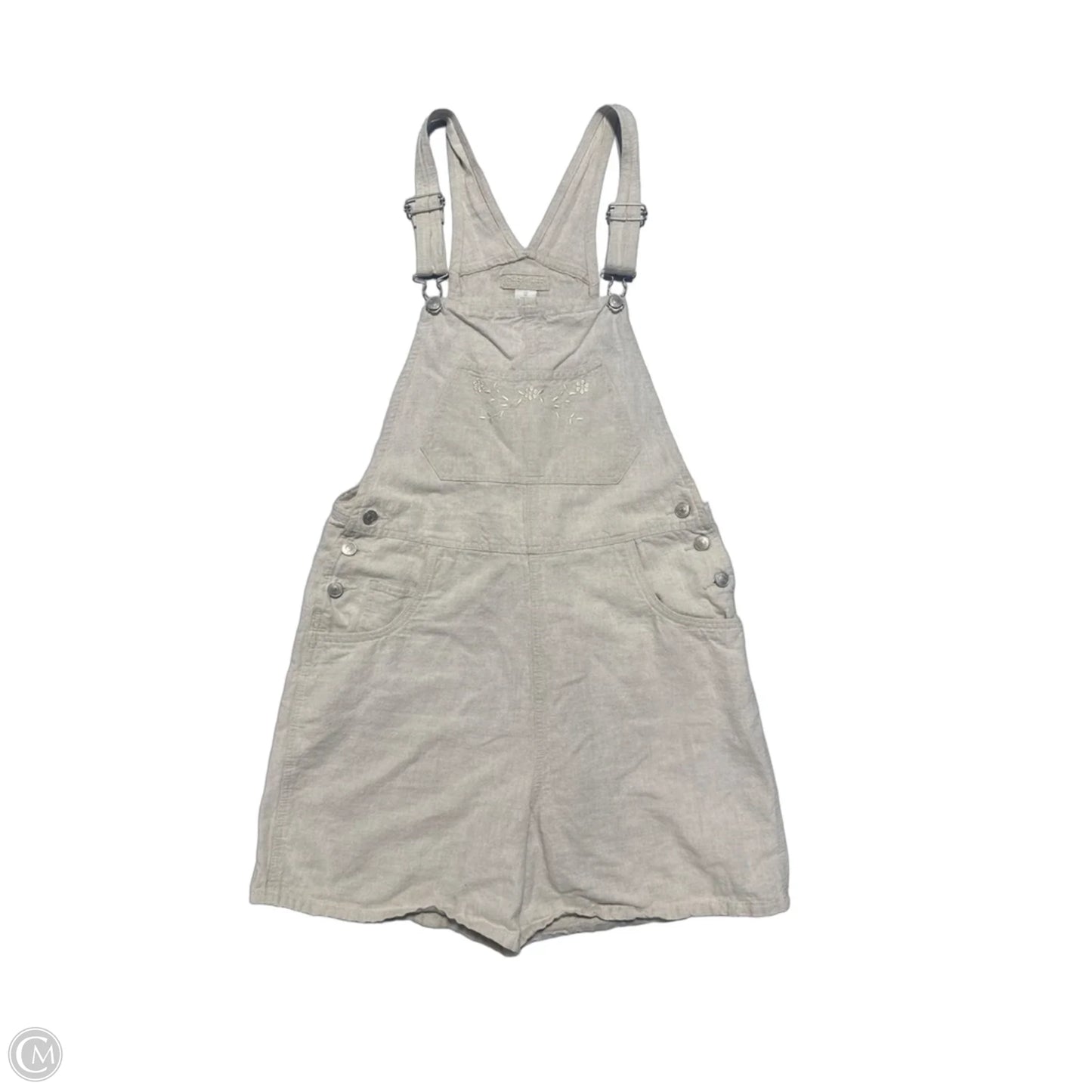 Romper By Cherokee In Tan, Size: M