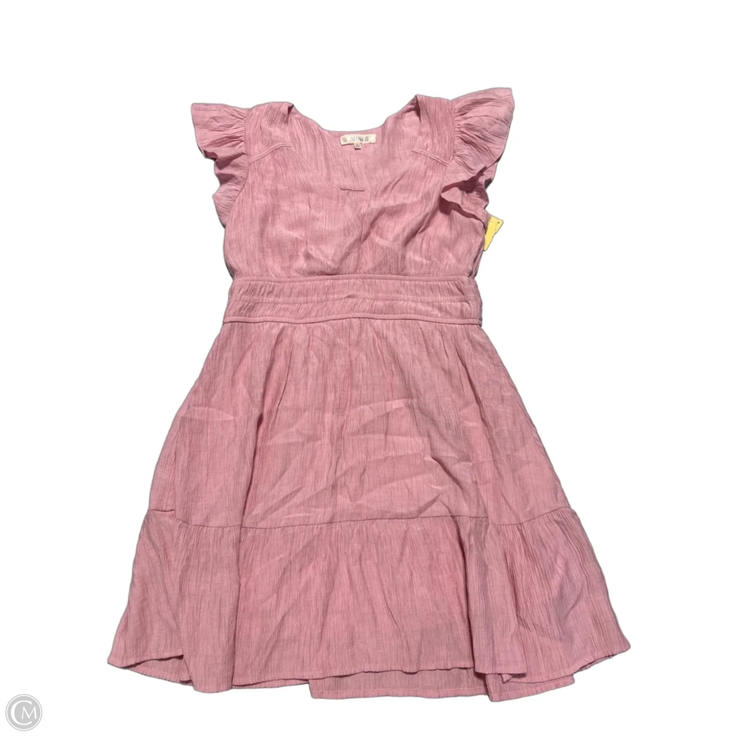 Dress Casual Short By Mine In Pink, Size: L