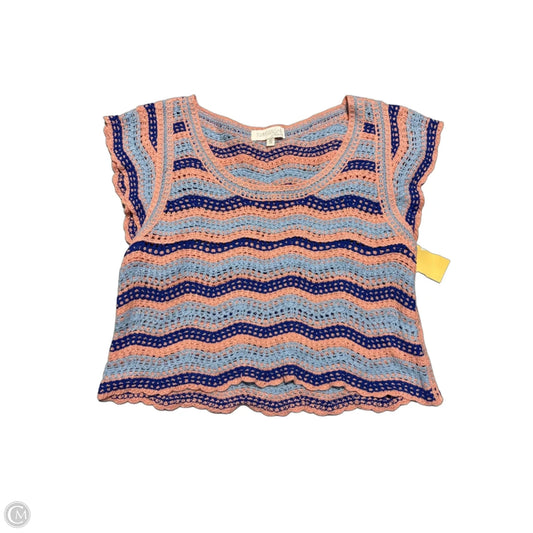Top Sleeveless By Rebellion In Blue, Size: S