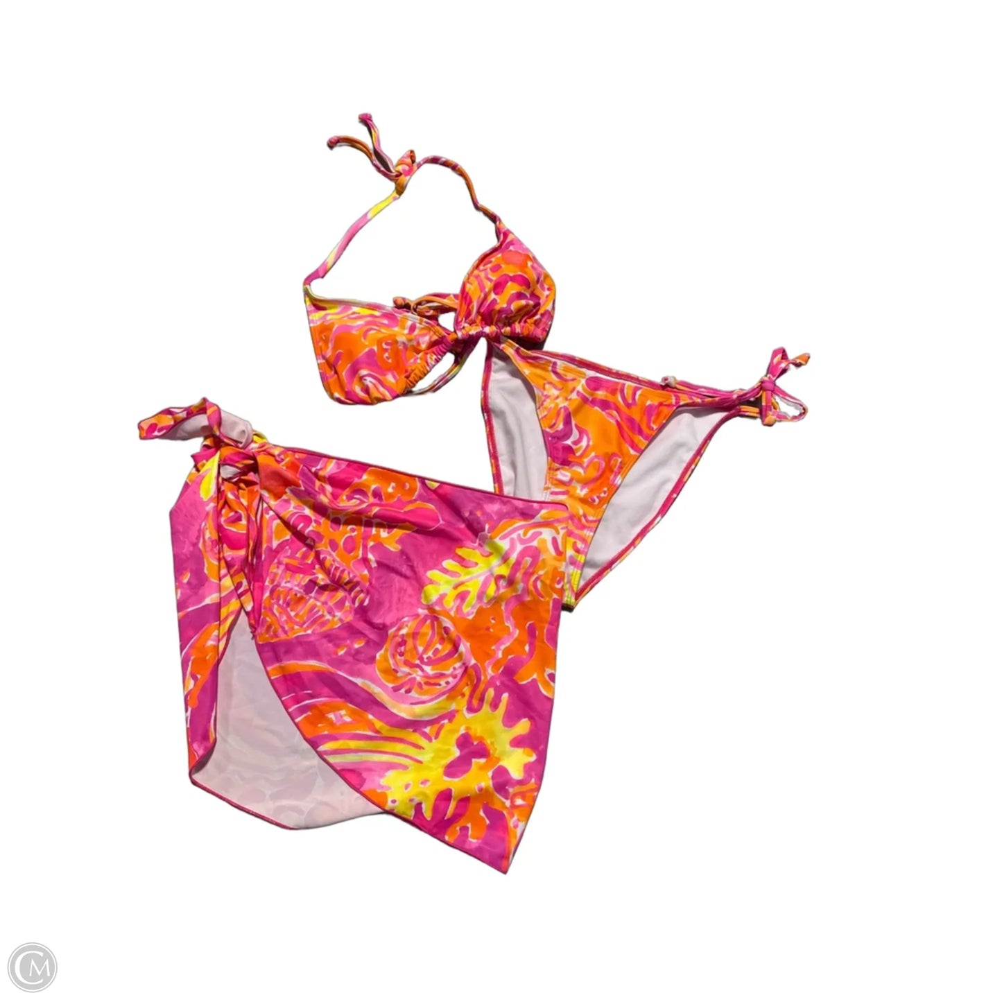 Swimsuit 2pc By Cme In Pink, Size: S