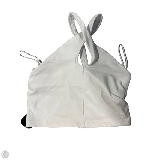 Athletic Tank Top By Lululemon In White, Size: 8