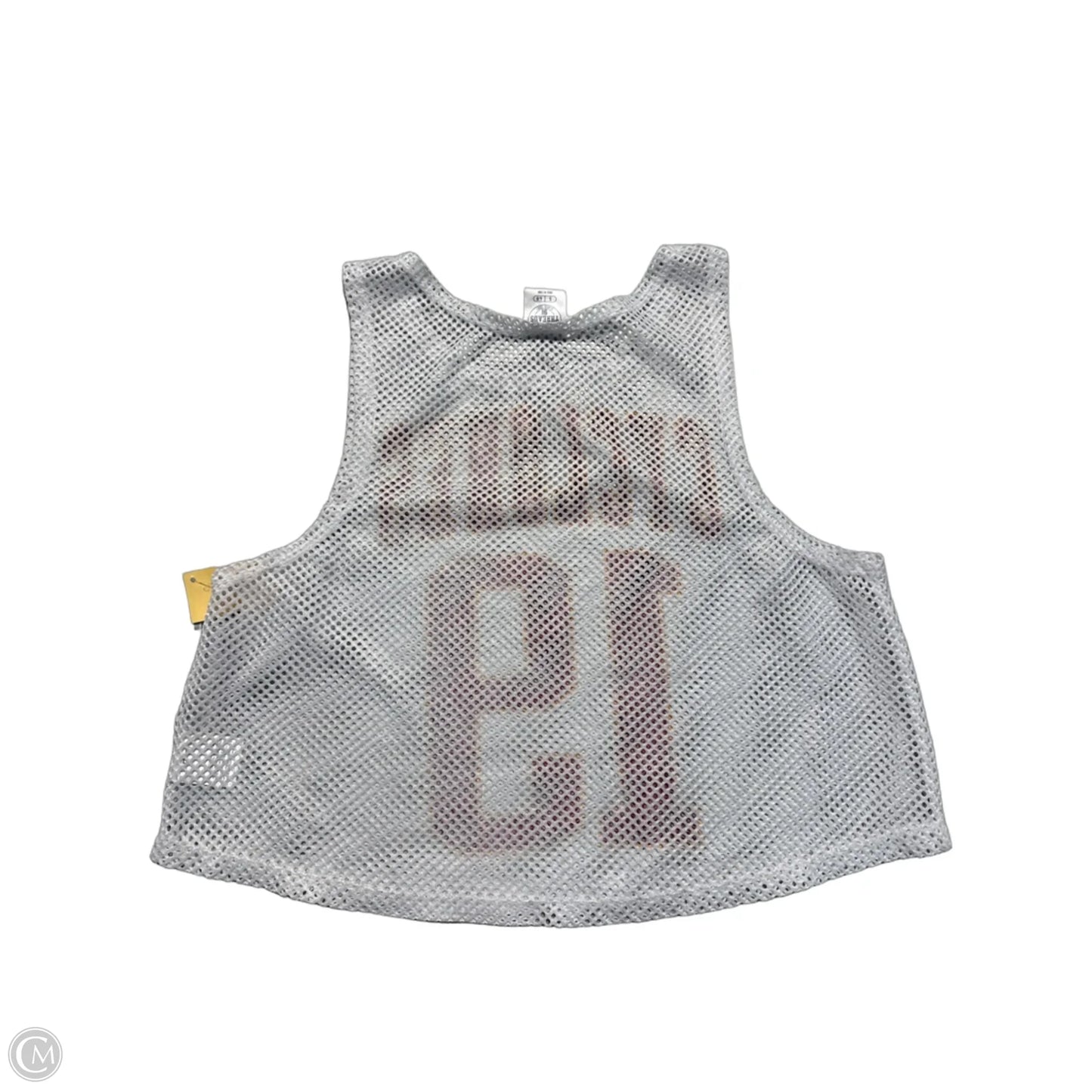 Tank Top By Cme In White, Size: S