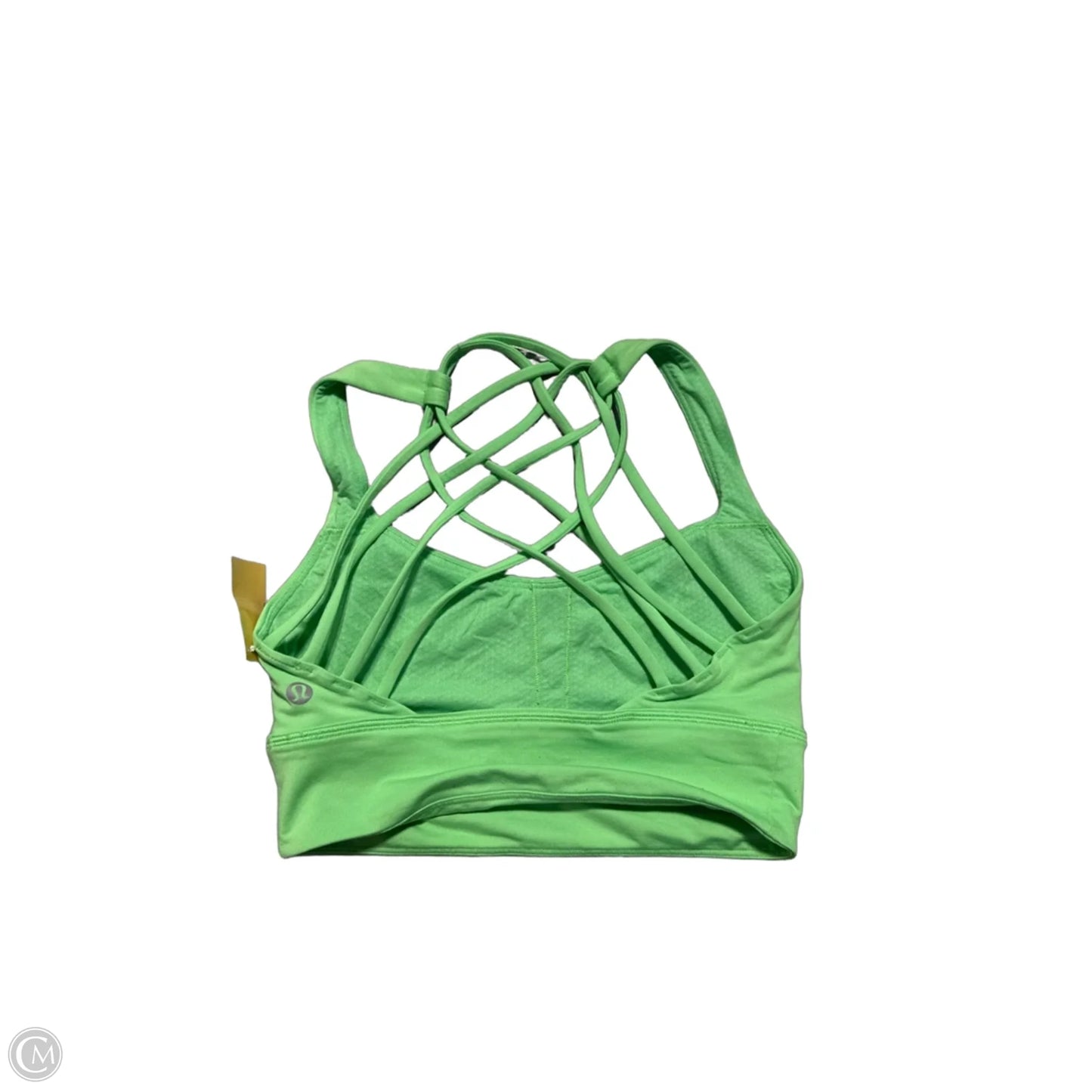 Athletic Bra By Lululemon In Green, Size: Xs