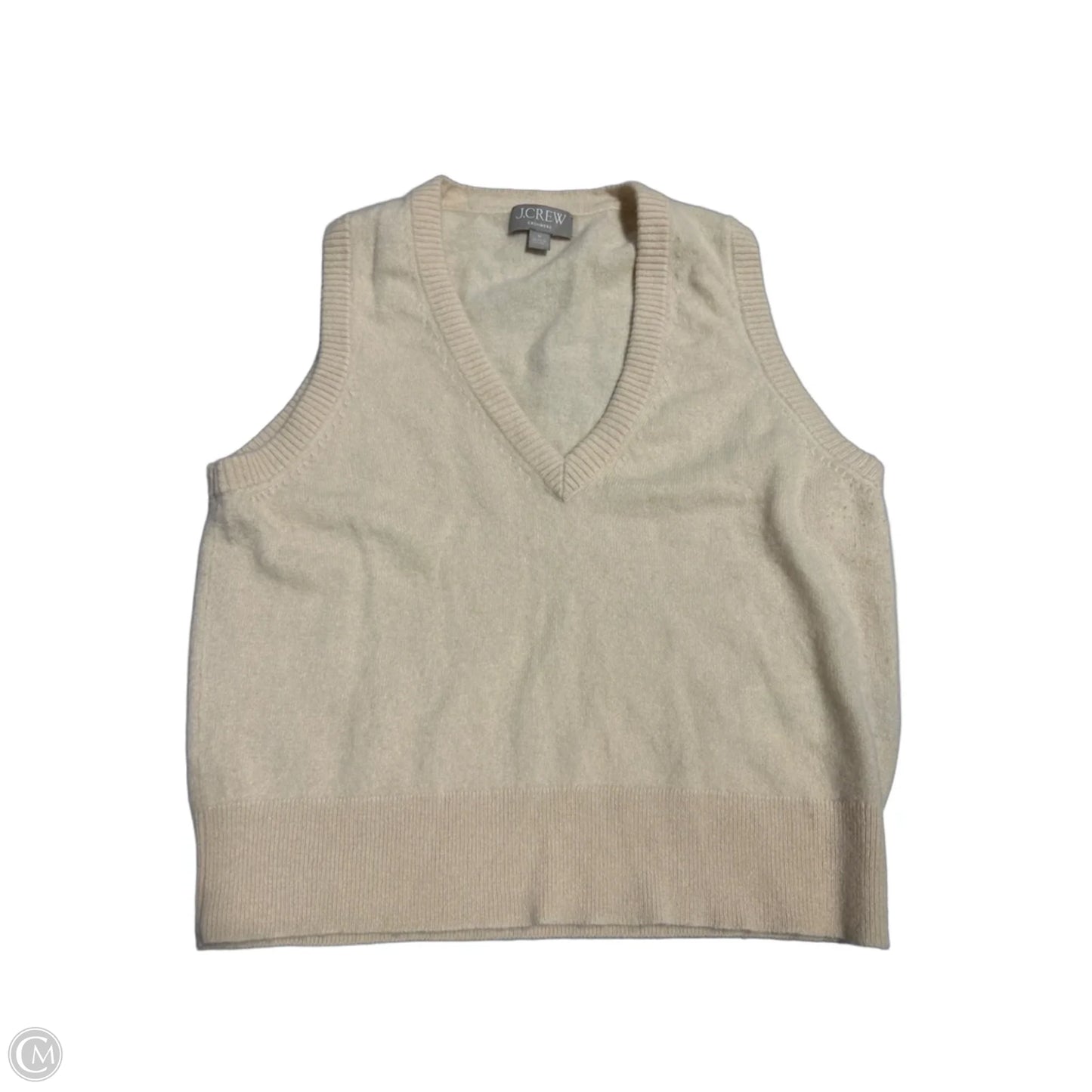 Tank Top By J. Crew In Tan, Size: M