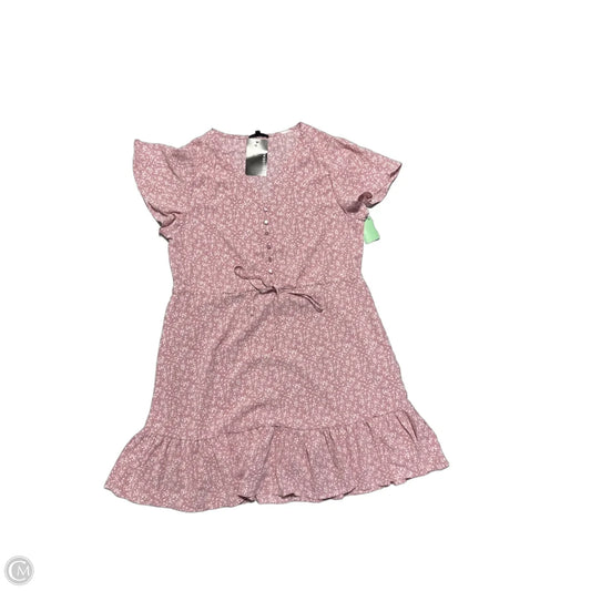 Dress Casual Midi By Cme In Pink, Size: S