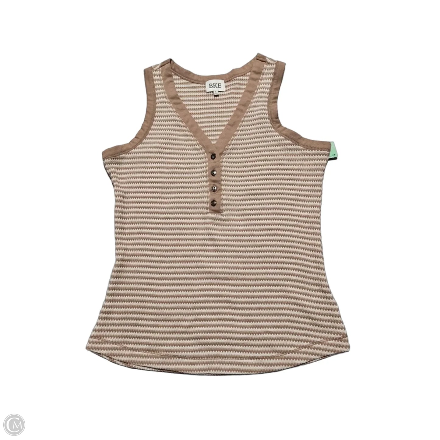Tank Top By Bke In Tan, Size: S