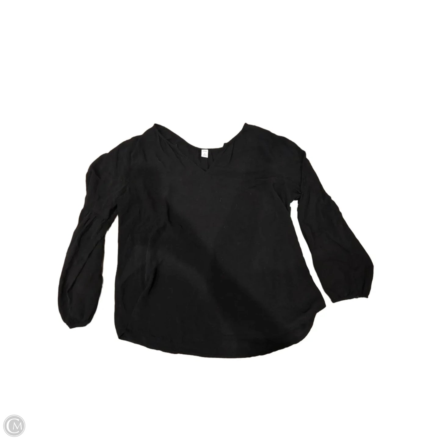 Top Long Sleeve By Old Navy In Black, Size: L