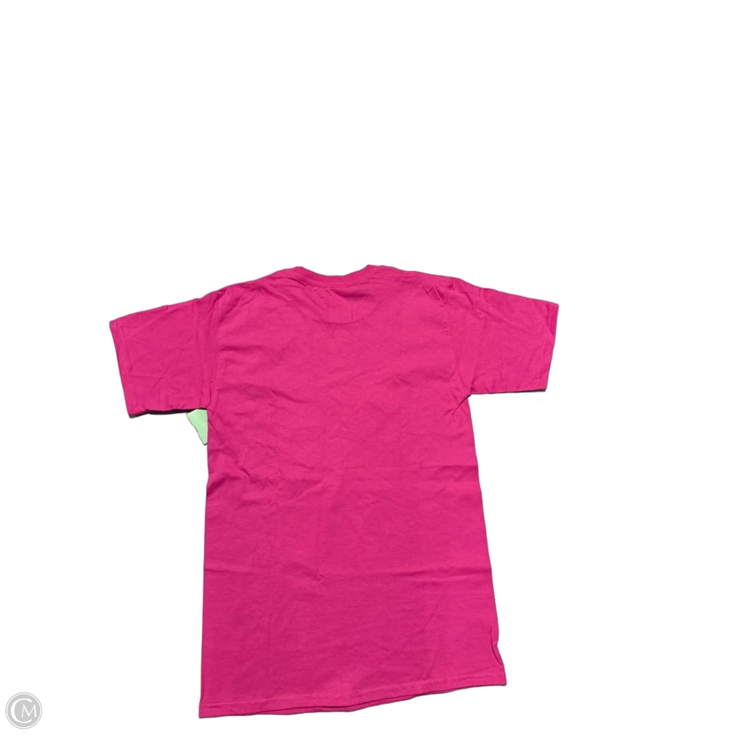 Top Short Sleeve By Hanes In Pink, Size: S
