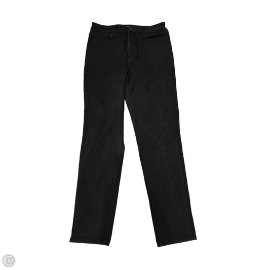 Jeans Skinny By American Eagle In Black Denim, Size: 8