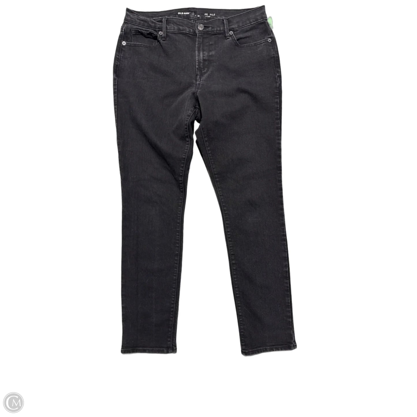 Jeans Skinny By Old Navy In Black Denim, Size: 6