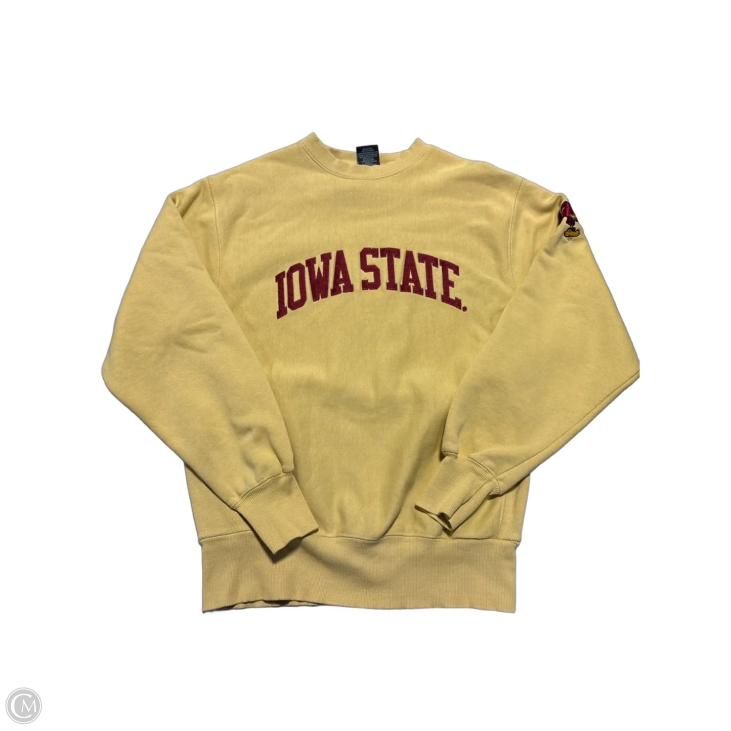 Top Long Sleeve By Signature Collection In Yellow, Size: S