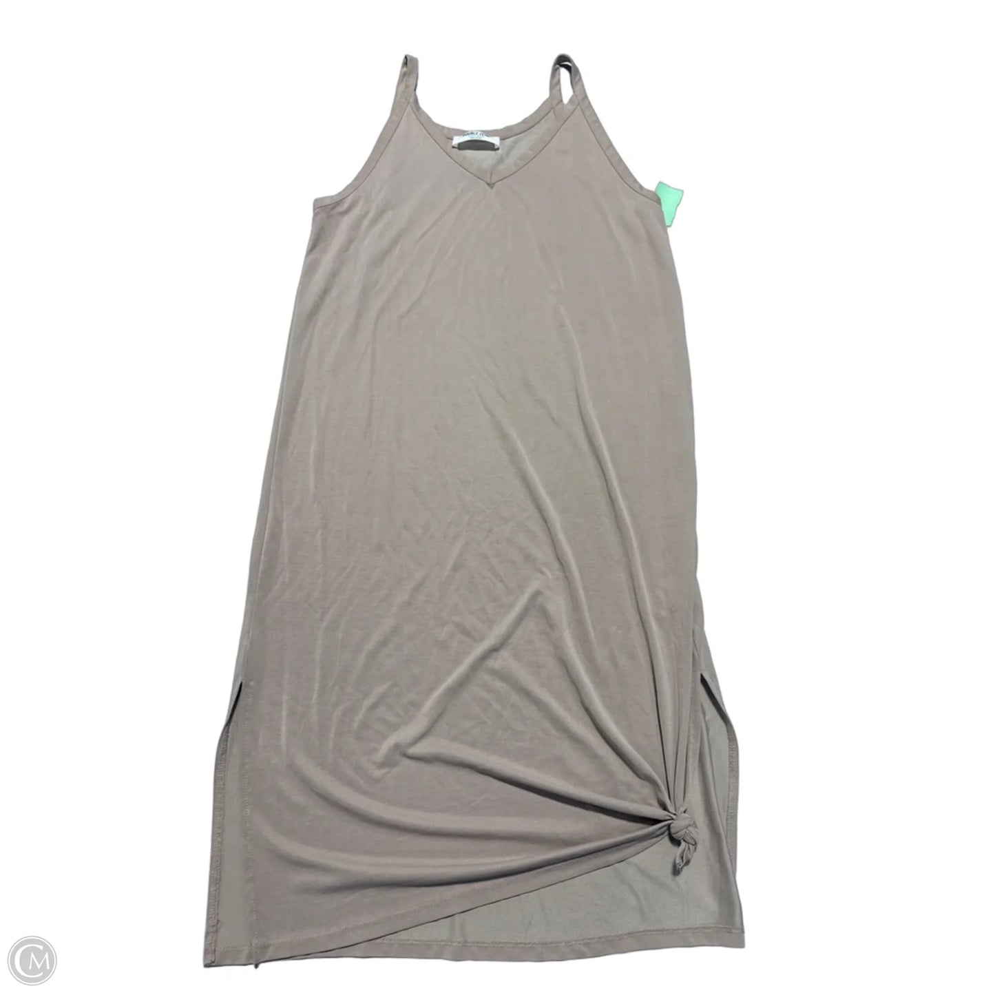 Dress Casual Maxi By Double Zero In Tan, Size: M