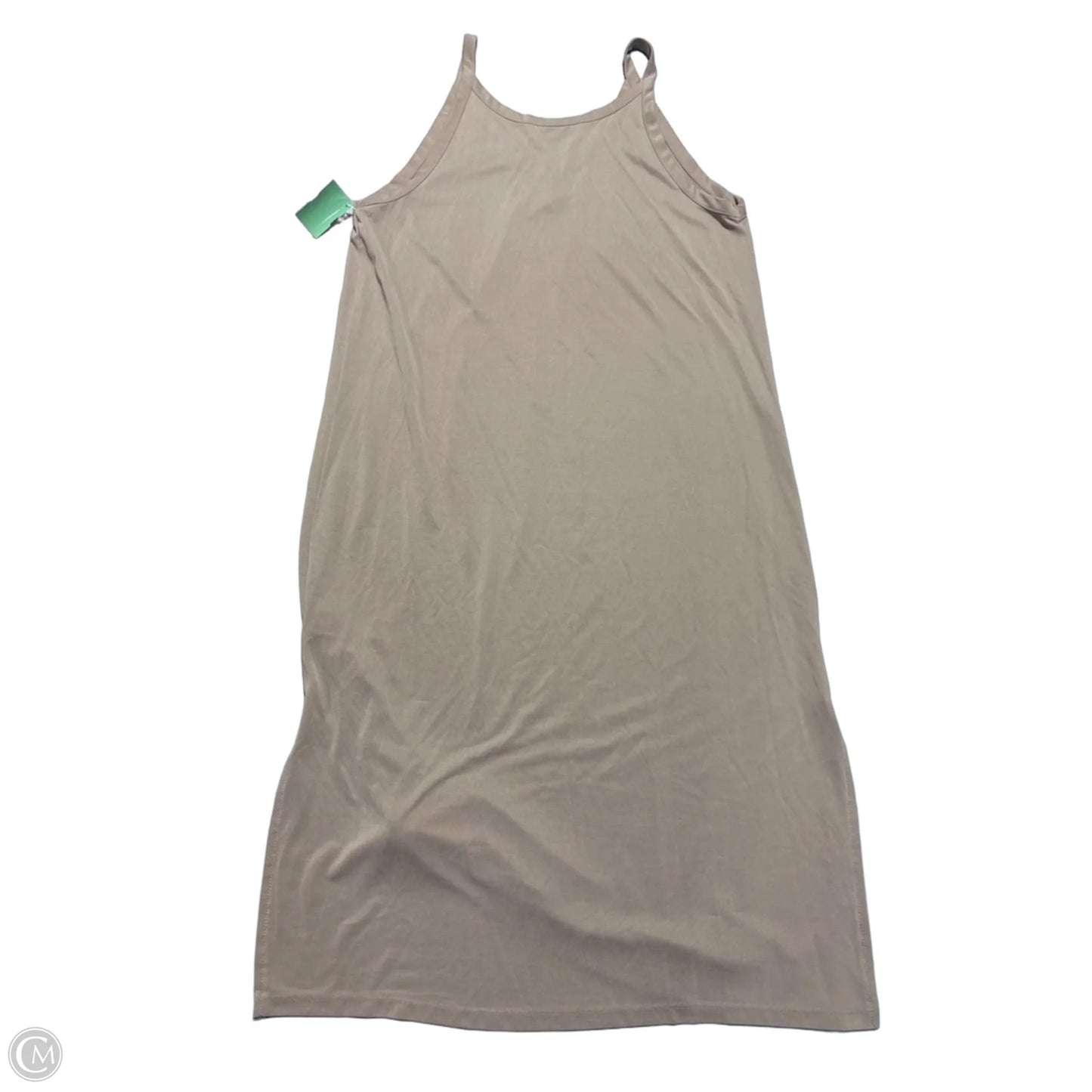 Dress Casual Maxi By Double Zero In Tan, Size: M