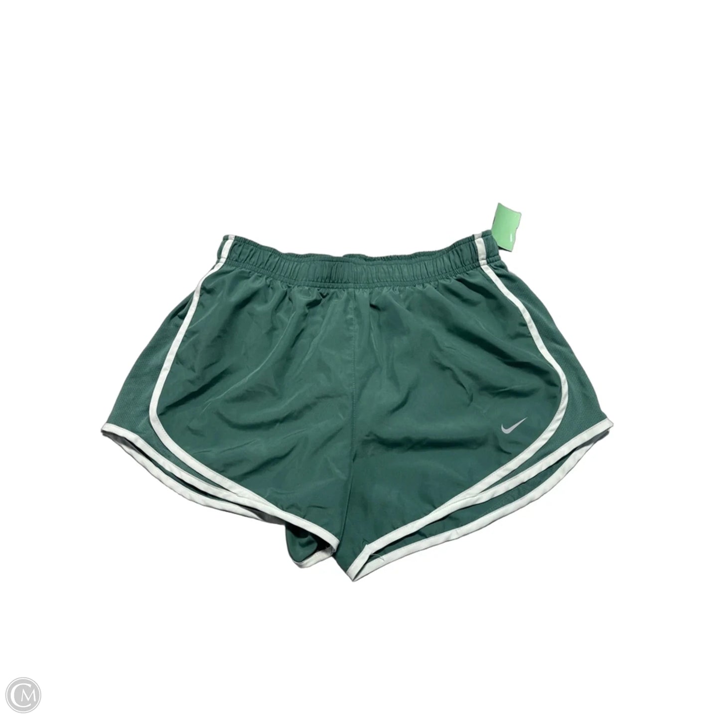 Athletic Shorts By Nike In Green, Size: S