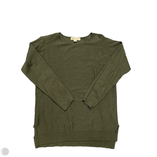 Top Long Sleeve By Michael By Michael Kors In Green, Size: S