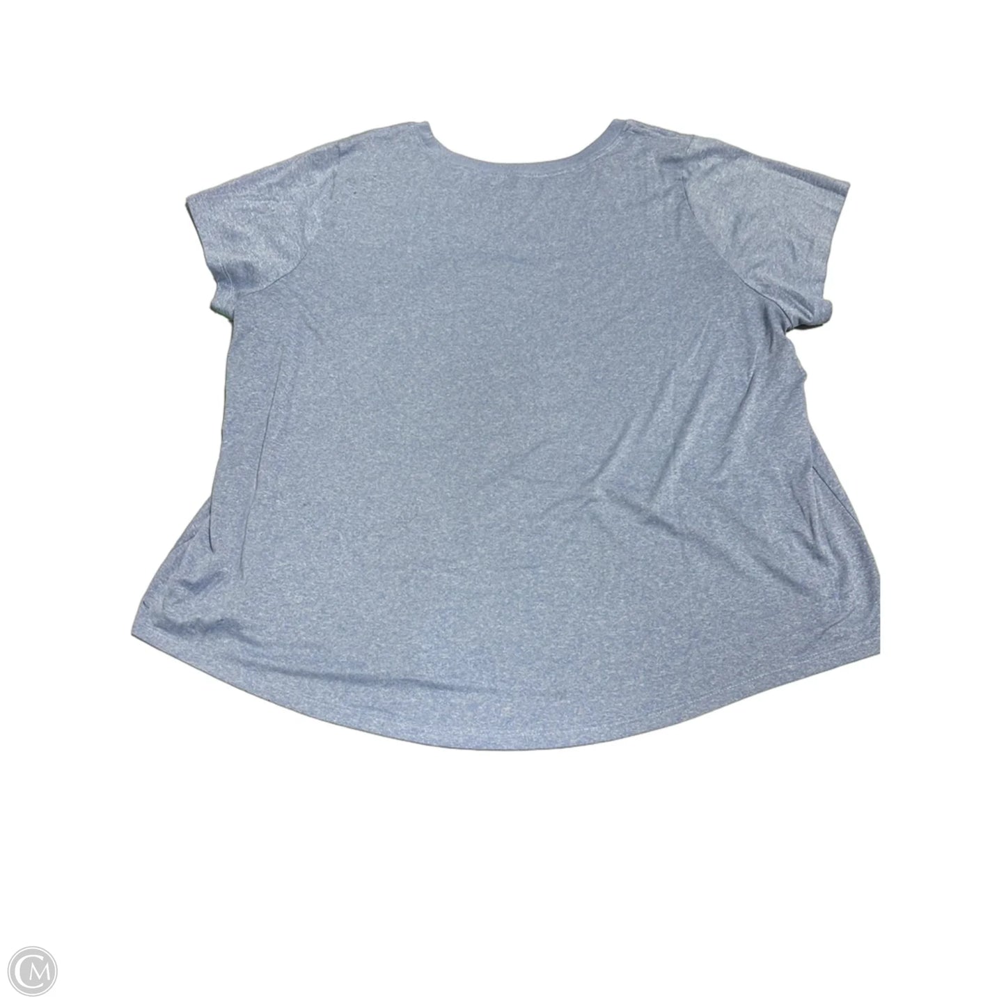 Athletic Top Short Sleeve By Nike In Purple, Size: 3x