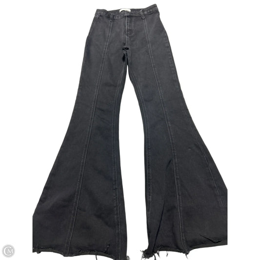 Jeans Boot Cut By Vervet In Black Denim, Size: 4