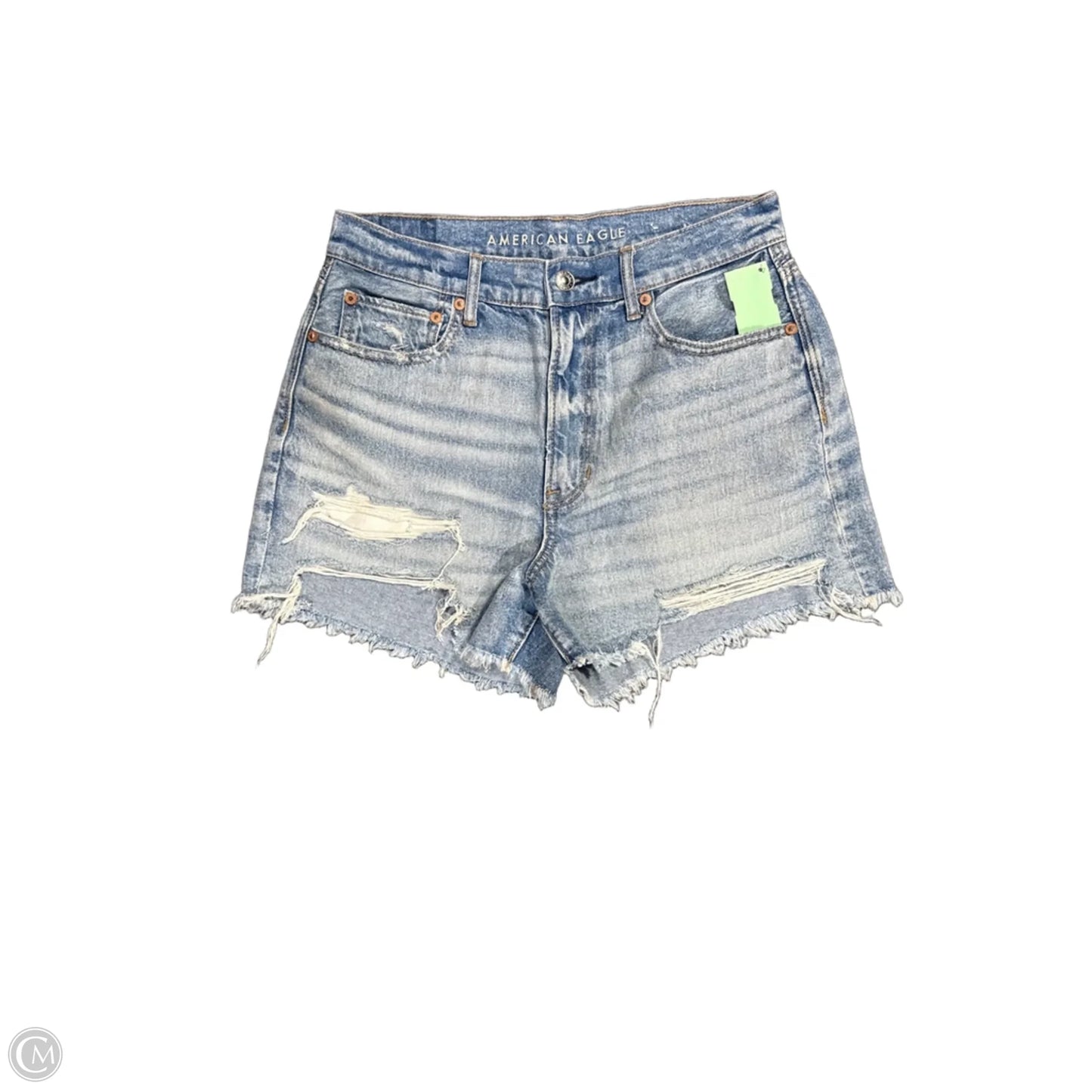 Shorts By American Eagle In Blue Denim, Size: 6