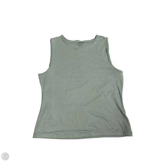 Tank Top By Tahari In Green, Size: L