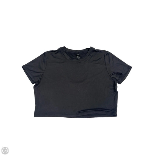 Top Short Sleeve By Kyodan In Black, Size: Xl